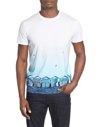 Ben Sherman Beach Hut Graphic T Shirt