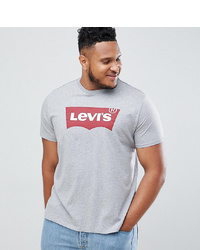 Levi's Big Tall Batwing T Shirt Grey