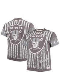 Mitchell & Ness Black Las Vegas Raiders Jumbotron Big Tall T Shirt At Nordstrom