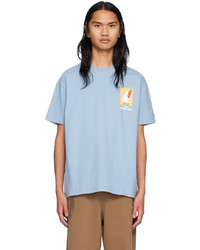 Li-Ning Blue Skateboard T Shirt