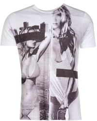 Boohoo Sublimation Girl Print T Shirt