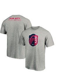 FANATICS Branded Heather Gray St Louis City Sc Our City T Shirt At Nordstrom