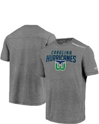 FANATICS Branded Heathered Gray Carolina Hurricanes Special Edition Refresh T Shirt