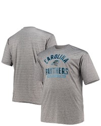 FANATICS Branded Heathered Gray Carolina Panthers Big Tall Team T Shirt In Heather Gray At Nordstrom