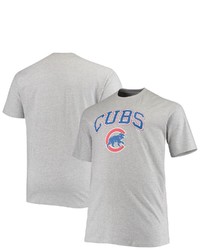 FANATICS Branded Heathered Gray Chicago White Sox Big Tall Secondary T Shirt In Heather Gray At Nordstrom