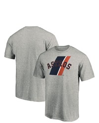 FANATICS Branded Heathered Gray Houston Astros Prep Squad T Shirt