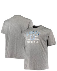 FANATICS Branded Heathered Gray Indianapolis Colts Big Tall Team T Shirt In Heather Gray At Nordstrom