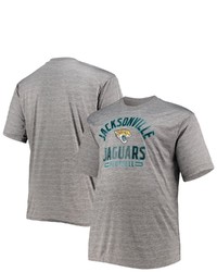 FANATICS Branded Heathered Gray Jacksonville Jaguars Big Tall Team T Shirt In Heather Gray At Nordstrom