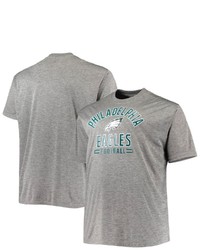FANATICS Branded Heathered Gray Philadelphia Eagles Big Tall Team T Shirt In Heather Gray At Nordstrom