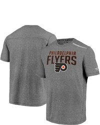 FANATICS Branded Heathered Gray Philadelphia Flyers Special Edition Refresh T Shirt