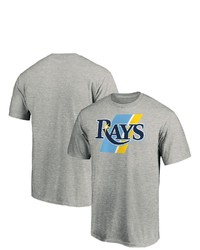 FANATICS Branded Heathered Gray Tampa Bay Rays Prep Squad T Shirt
