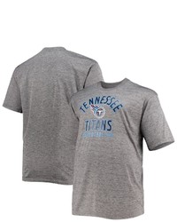 FANATICS Branded Heathered Gray Tennessee Titans Big Tall Team T Shirt In Heather Gray At Nordstrom