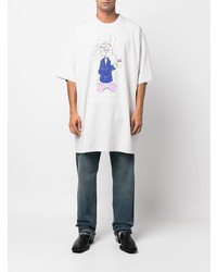 Martine Rose Bunny Graphic Print T Shirt