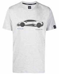 Automobili Lamborghini Car Print Short Sleeve T Shirt