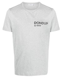 Dondup Chest Logo Print Cotton T Shirt