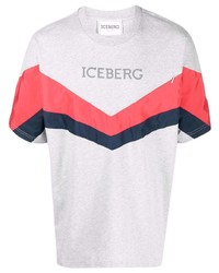 Iceberg Chevron Logo Print T Shirt