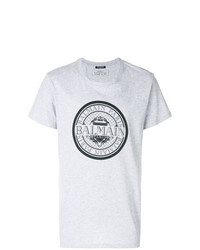 Balmain Circle Logo T Shirt