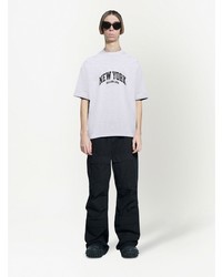 Balenciaga Cities New York Cotton T Shirt