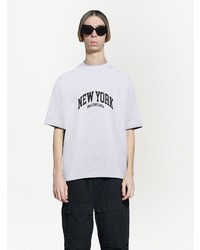 Balenciaga Cities New York Cotton T Shirt