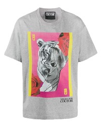 VERSACE JEANS COUTURE Collage Print T Shirt