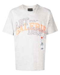 Musium Div. College Style Logo Print T Shirt