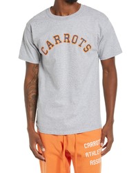 CARROTS BY ANWAR CARROTS Collegiate Logo Cotton Graphic Tee