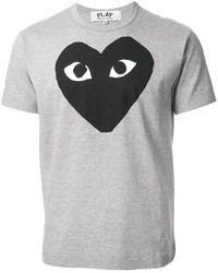 Comme des Garcons Comme Des Garons Play Printed Heart T Shirt