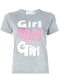 Comme Des Garons Girl Girl Printed T Shirt