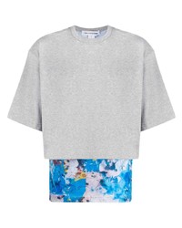 Comme Des Garcons SHIRT Comme Des Garons Shirt Contrast Panel Layered T Shirt