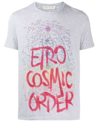 Etro Cosmic Order Graphic Print T Shirt
