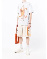 MSGM Crab Print T Shirt