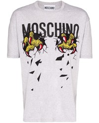 Moschino Creatures Logo Print T Shirt