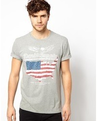 Denim & Supply Ralph Lauren T Shirt With Stars Stripes Print