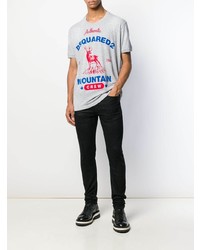 DSQUARED2 Distressed Effect T Shirt