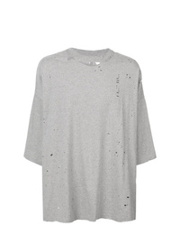 Unravel Project Distressed T Shirt