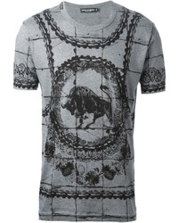 Dolce & Gabbana Bull Print T Shirt