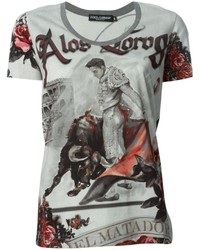 Dolce & Gabbana Matador Print T Shirt