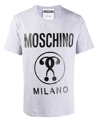Moschino Double Question Mark Print T Shirt
