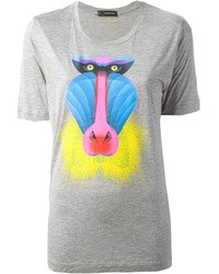 DSquared 2 Baboon Print T Shirt