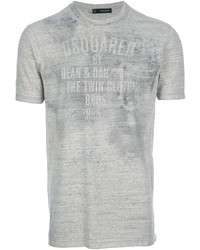 DSquared 2 Heathered Print T Shirt