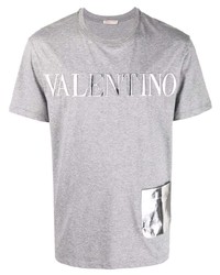 Valentino Embossed Logo Patch Pocket T Shirt