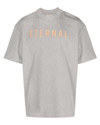 Fear Of God Eternal Logo Print Cotton T Shirt