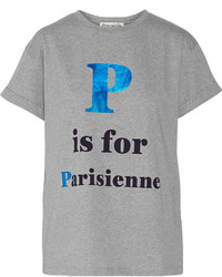 Etre Cecile P Is For Parisienne Printed Cotton Jersey T Shirt