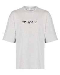 Off-White Faces Print Short Sleeve T Shirt