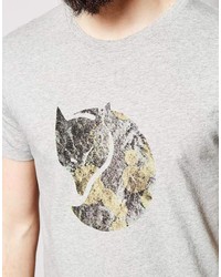 Fjäll Räven Fjallraven T Shirt With Rock Logo