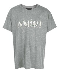 Amiri Floral Logo T Shirt