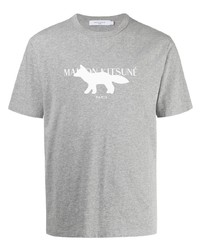 MAISON KITSUNÉ Fox Printed T Shirt
