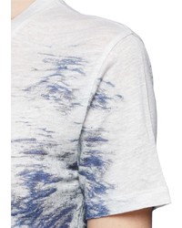 Nobrand Gella Tie Dye Print Linen T Shirt