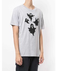 Off-White Ghost Print Cotton T Shirt