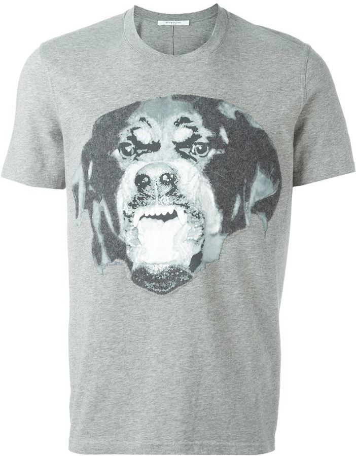 Specificitet Mus voldtage Givenchy Rottweiler Print T Shirt, $462 | farfetch.com | Lookastic